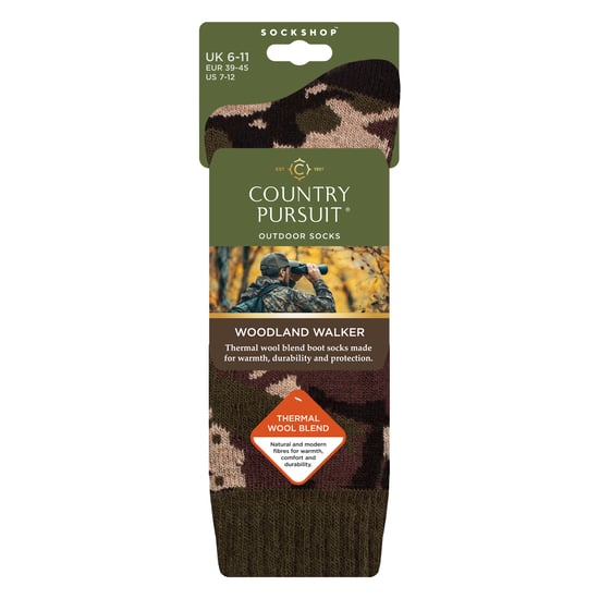 Calcetines Térmicos de Lana Unisex con Amortiguación para Senderismo - Image 2