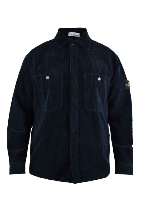 Stone Island Chaqueta camisera Azul - Image 1