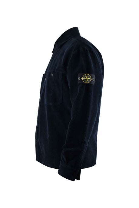 Stone Island Chaqueta camisera Azul - Image 3