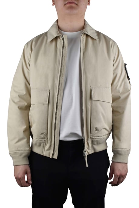 Stone Island Chaqueta Beige - Image 4