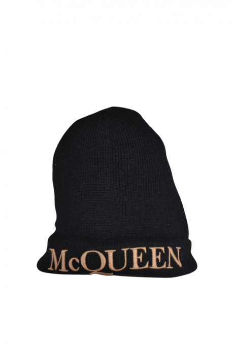 Alexander McQueen Gorro Negro - Image 1