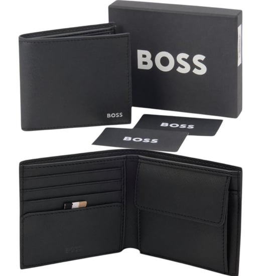 Billetera de Cuero para Hombre Hugo Boss Zair_4cc Bifold para Tarjetas de Crédito - Image 1