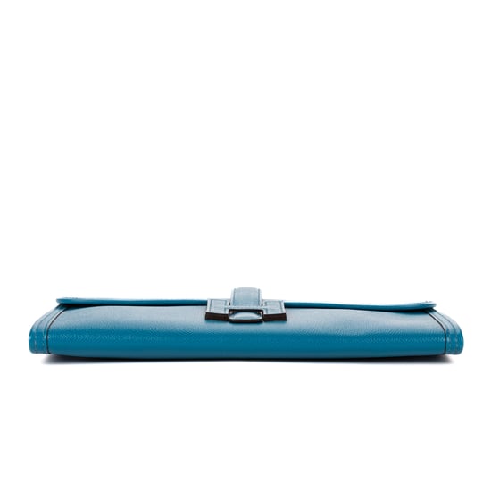 Hermès Jige Elan Clutch 29 en Blue Cuero de ternero - Image 6