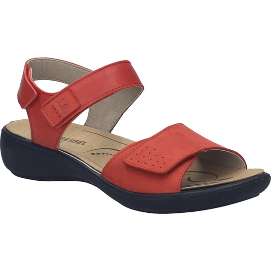 JOSEF SEIBEL Señoras Sandalia Ibiza 13 en rojo - Image 1