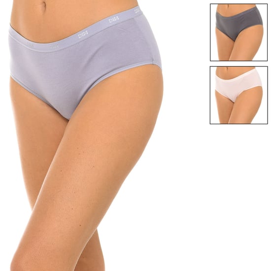 Paquete de 3 bragas de algodón D4H01 para mujeres - Image 1