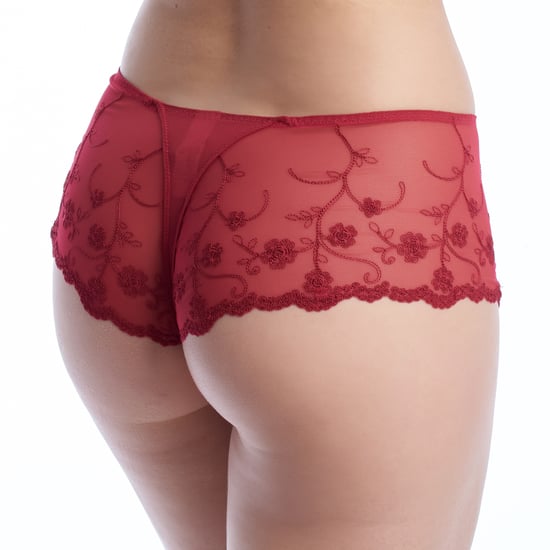 GALO Women's Bridal Panties, Estilo Culotte, Efecto Tanga con Ligueros - Image 3