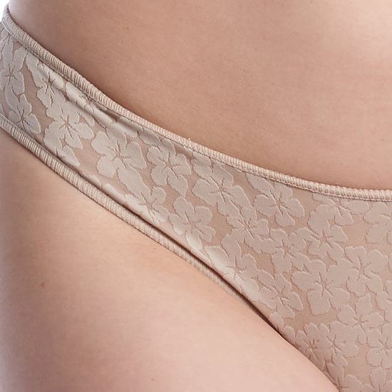 Bikini para mujer con tela de jacquard floral REBECA - Image 2