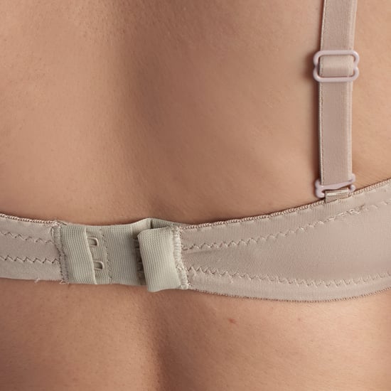 Sostén sin tirantes tipo capri con realce para mujer - Image 4