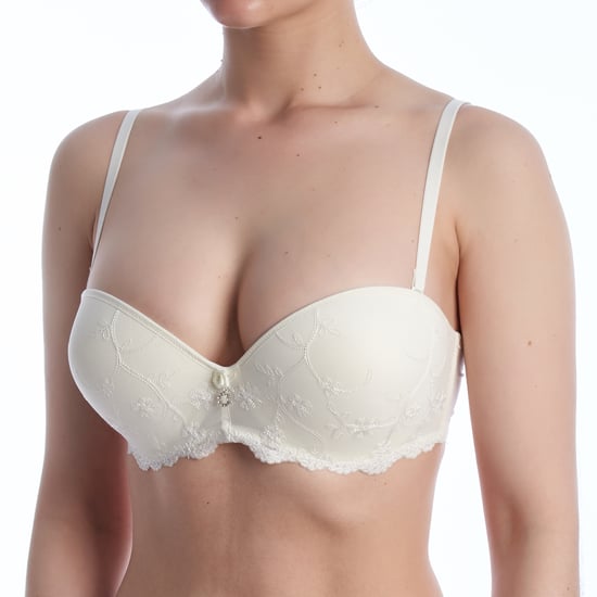 Sujetador de Novia Sin Tirantes con Aros y Doble Realce GALA - Image 1
