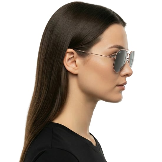 Gafas de sol aviador para mujer grandes de metal RB3025 - Image 6