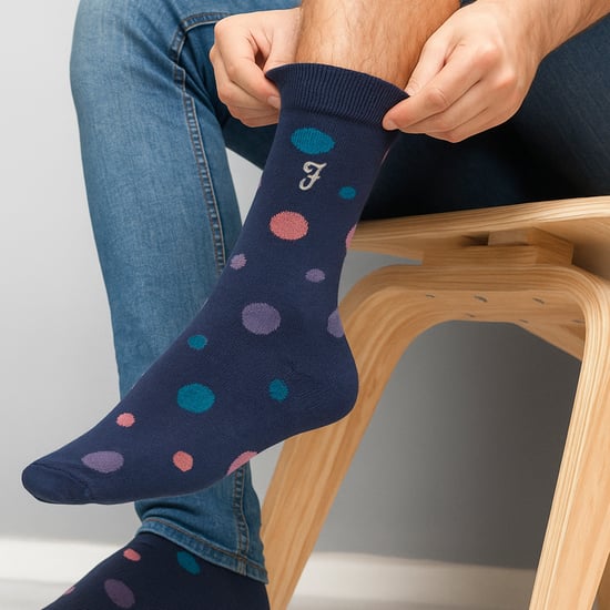 Paquete de 5 calcetines para hombres con diseño de bambú - Suaves, transpirables y con estilo para la comodidad diaria. - Image 3