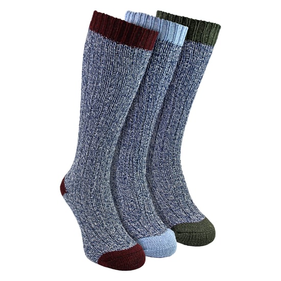 3 Pares de Calcetines Largos de Lana Cálidos para Dama - Image 1