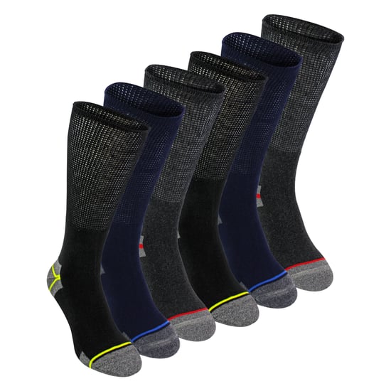 Paquete Múltiple de Calcetines de Trabajo para Hombre Diabético | Calcetines Diabéticos Transpirables sin Elasticidad - Image 3
