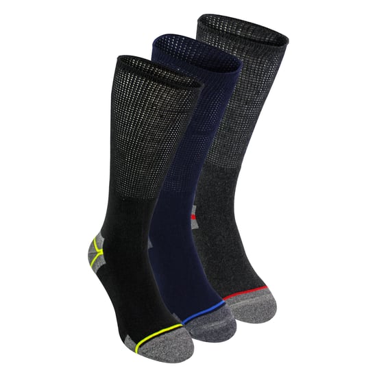 Paquete múltiple de calcetas para hombres diabéticos | Calcetas diabéticas transpirables sin elasticidad - Image 3