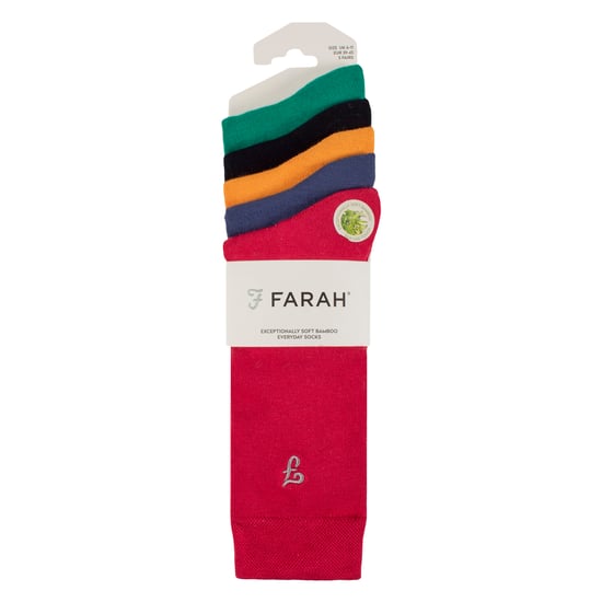 Paquete de 5 calcetines para hombres de bambú con estampado - Suaves, transpirables, elegantes y cómodos para el día a día - Image 2