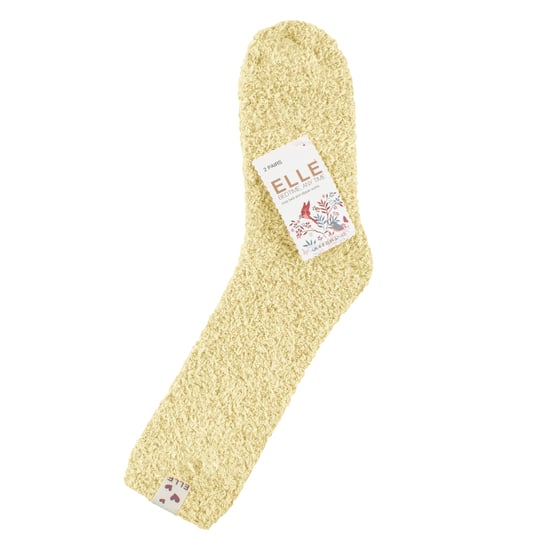 Paquete de 2 Calcetines de Dama de Dos Tonos para el Hogar - Cálidos, Suaves y Reconfortantes - Image 2