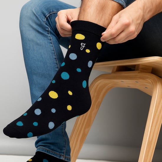 Paquete de 5 calcetines para hombres con diseño de bambú - Suaves, transpirables y con estilo para la comodidad diaria. - Image 3