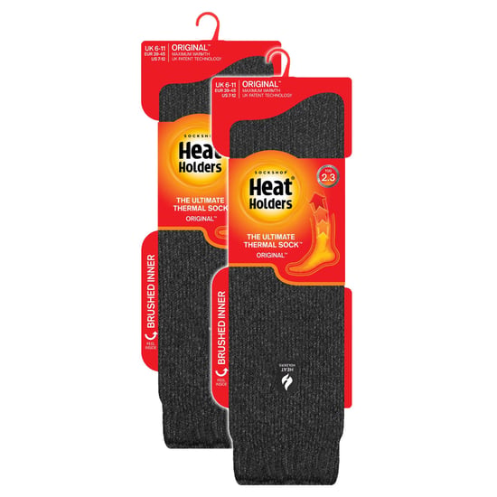 Paquete de 2 pares de calcetines de esquí para hombres extra largos hasta la rodilla - Image 2