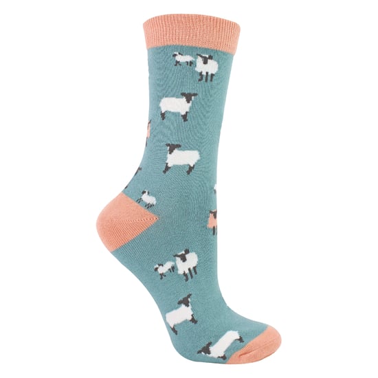 1 Paquete de Calcetines de Bambú para Dama con Diseño de Animales - Image 1