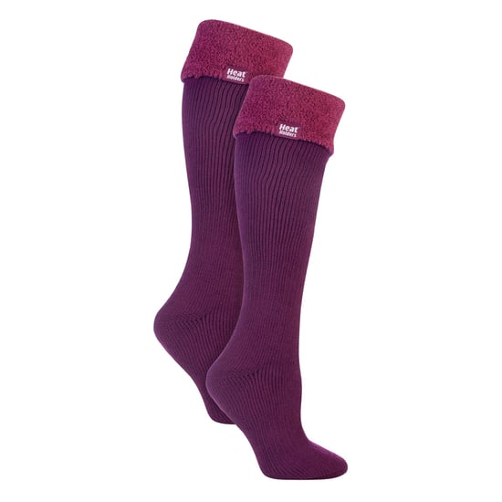 Calcetas de Dama de 2 Paquetes con Forro Interno Suave y Cepillado para Botas Wellington - Image 1