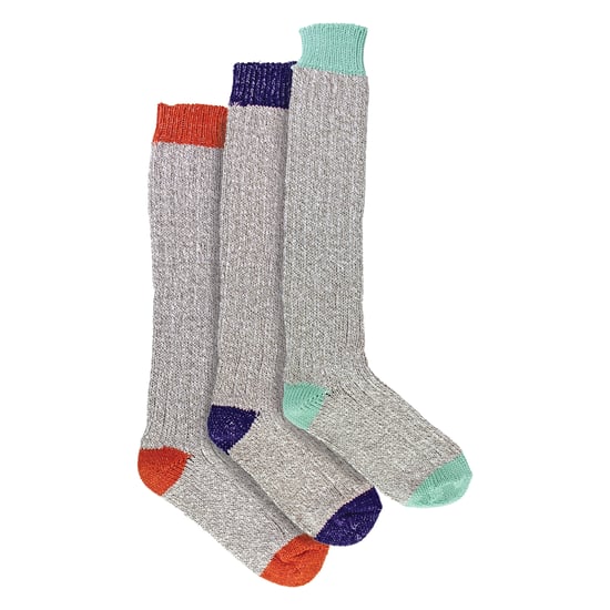 3 pares de calcetines de lana extra largos para mujeres - Image 4