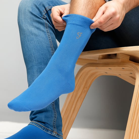 Paquete de 5 calcetines para hombres con diseño de bambú - Suaves, transpirables y con estilo para la comodidad diaria. - Image 3