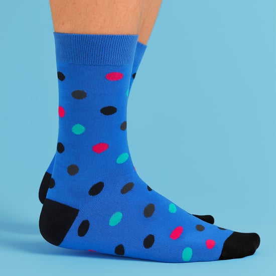 Paquete de 6 Calcetines de Diseño de Bambú para Hombre - Suaves y Transpirables, Estilo Diario con Patrones - Image 3