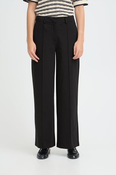 IHKATE PANTALONES CASUALES ANCHOS PARA OFICINA - Image 2