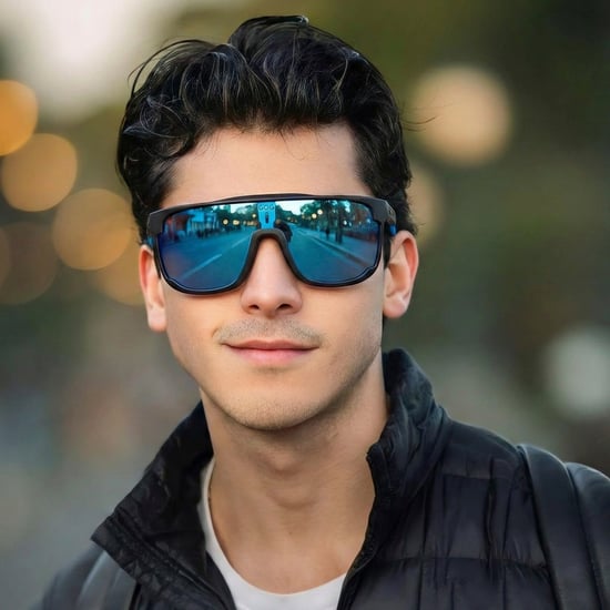 Gafas de sol UV400 unisex para ciclismo con lentes de policarbonato espejadas y resistentes a los arañazos - Image 5