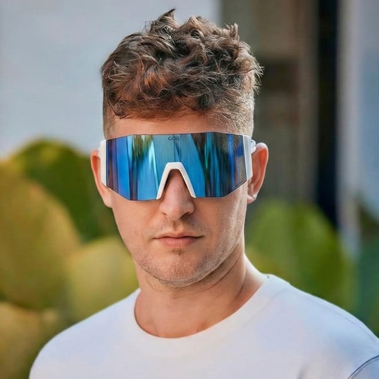 Gafas de ciclismo unisex UV400 HDX de contraste con lentes espejados resistentes a los arañazos - Image 4