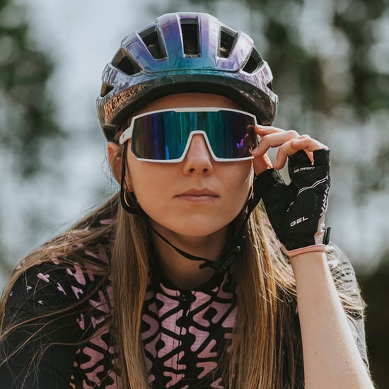 Gafas de sol unisex polarizadas UV400 para ciclismo con lentes espejo hidrofóbicos antiempañantes - Image 4
