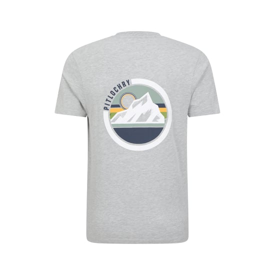 Mountain Warehouse Mens Pitolchry Mountain Cotton T-Shirt (Grey) - Image 2