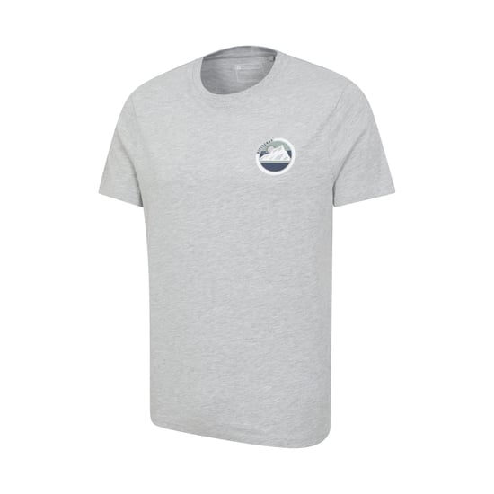 Mountain Warehouse Mens Pitolchry Mountain Cotton T-Shirt (Grey) - Image 3
