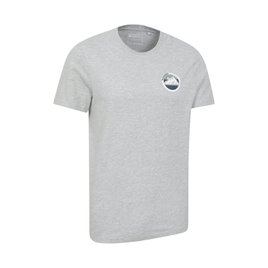 Mountain Warehouse Mens Pitolchry Mountain Cotton T-Shirt (Grey) - Image 4