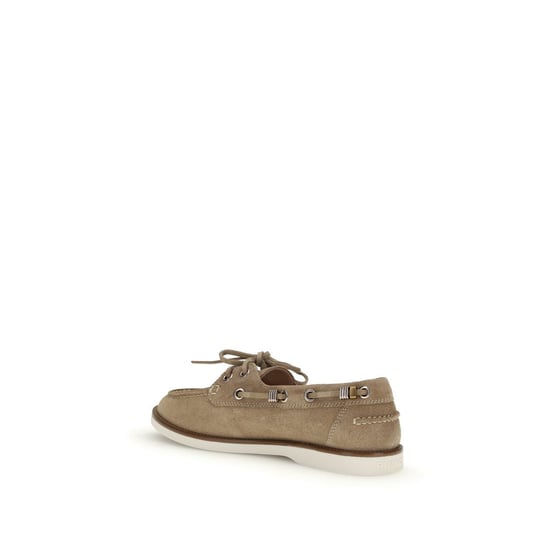 Mocasines PINKO de piel de ternera beige Bos Taurus de slip-on - Image 3