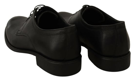 Zapatos Derby Formales de Cuero Negro con Cordones para Hombre Dolce & Gabbana - Image 5