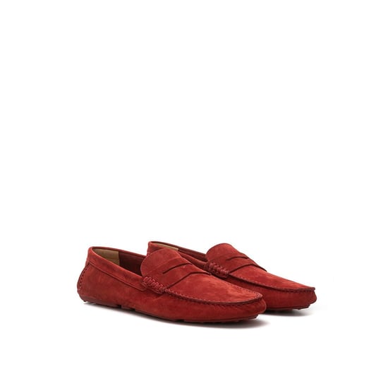 Mocasín de Cuero Burdeos Bally - Image 3