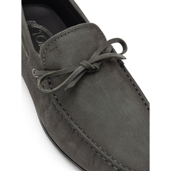Mocasines de Nubuck Gris Tod's - Image 5