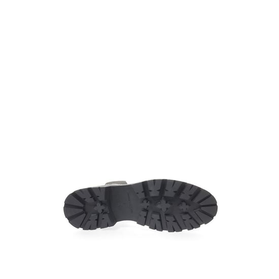 Botas Chelsea de cuero negro y blanco Alexander McQueen - Image 2