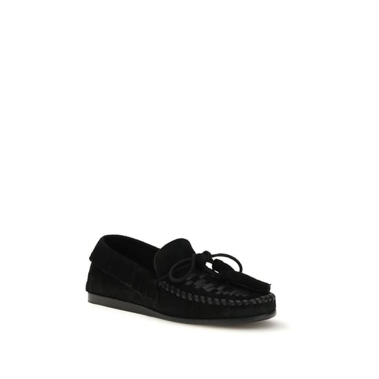 Isabel Marant Mocasines Slip-On de Cuero de Ternera Negra Bos Taurus - Image 2