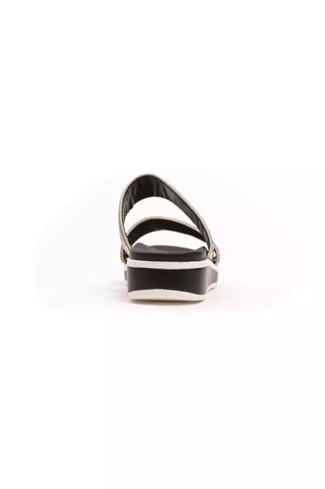 Sandalía de mujer Péché Originel Silver Textil - Image 3