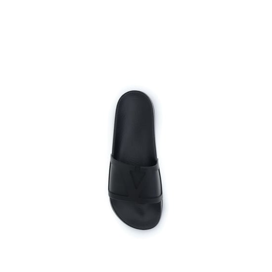 Sandalias de goma negras Valentino Garavani - Image 4