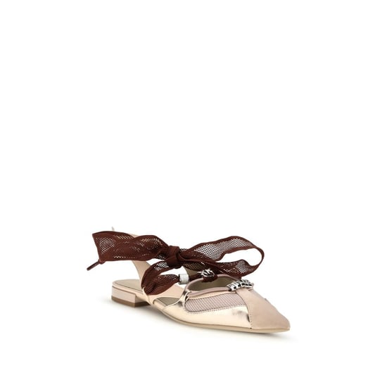 PINKO Bailarinas de Piel de Ternera Multicolor Bos Taurus - Image 2