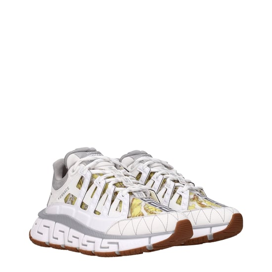 Zapatillas Deportivas de Cuero Blanco Versace - Image 2
