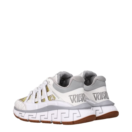 Zapatillas Deportivas de Cuero Blanco Versace - Image 4
