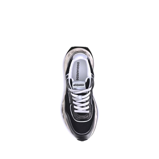 Zapatillas Deportivas Dsquared² de Cuero Negro de Ternera Bos Taurus - Image 4