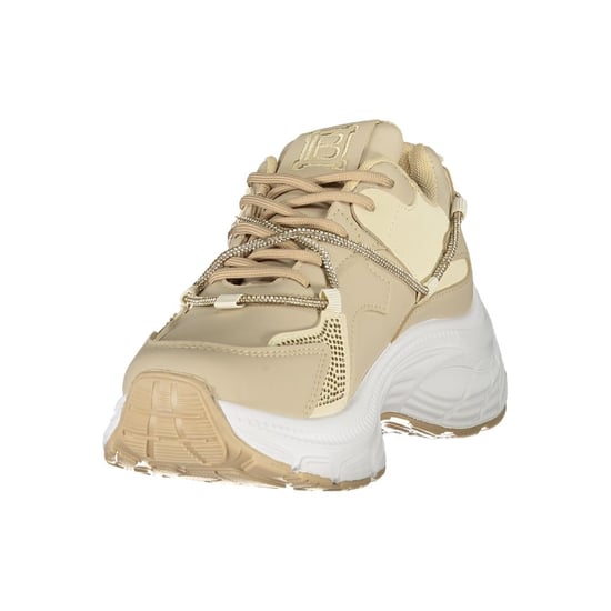 Zapatillas de mujer de poliéster beige Laura Biagiotti - Image 3