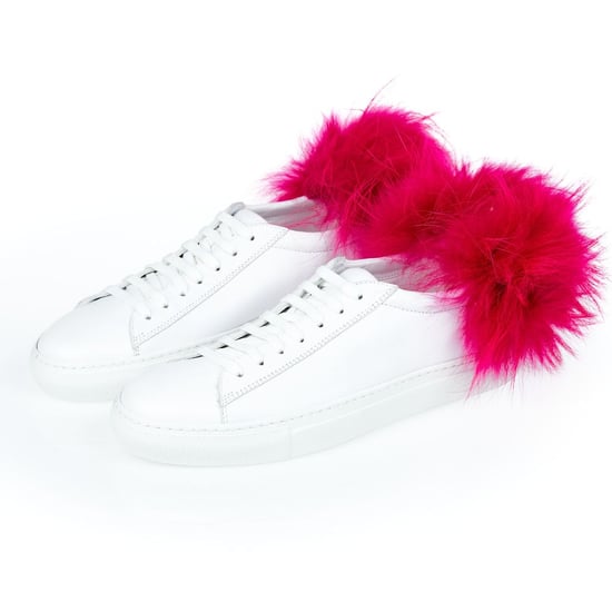 Zapatillas para mujer de cuero de cordero blanco Mr&Mrs Italy - Image 3