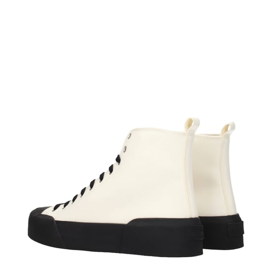 Zapatillas altas de tela beige Jil Sander - Image 4