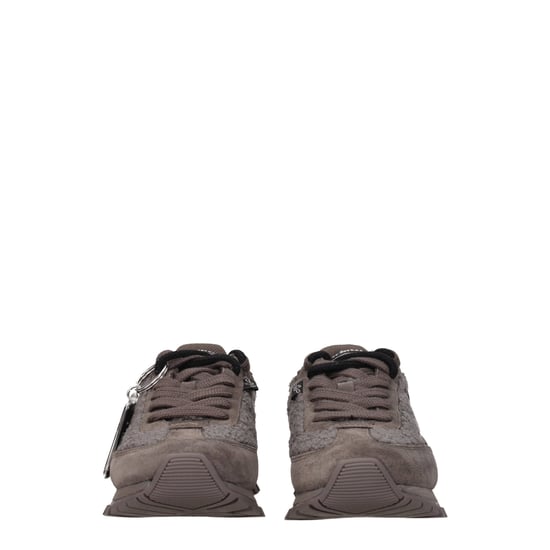 Zapatillas Chunky de Piel Gris Marc Jacobs - Image 3
